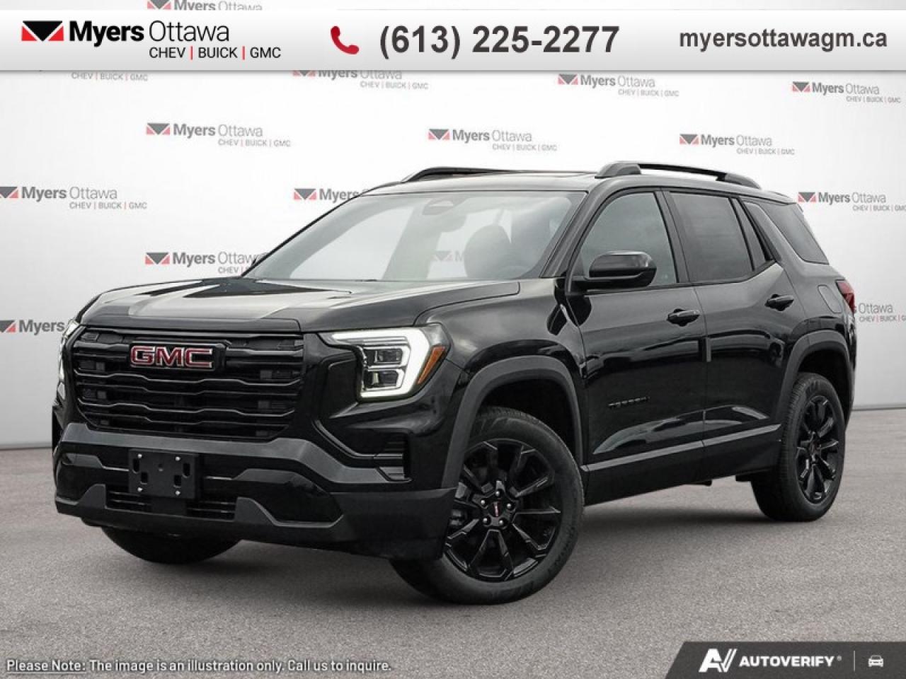 New 2026 GMC Terrain Elevation  ELEVATION, TRIPLE BLACK, REMOTE START IN STOCK for sale in Ottawa, ON
