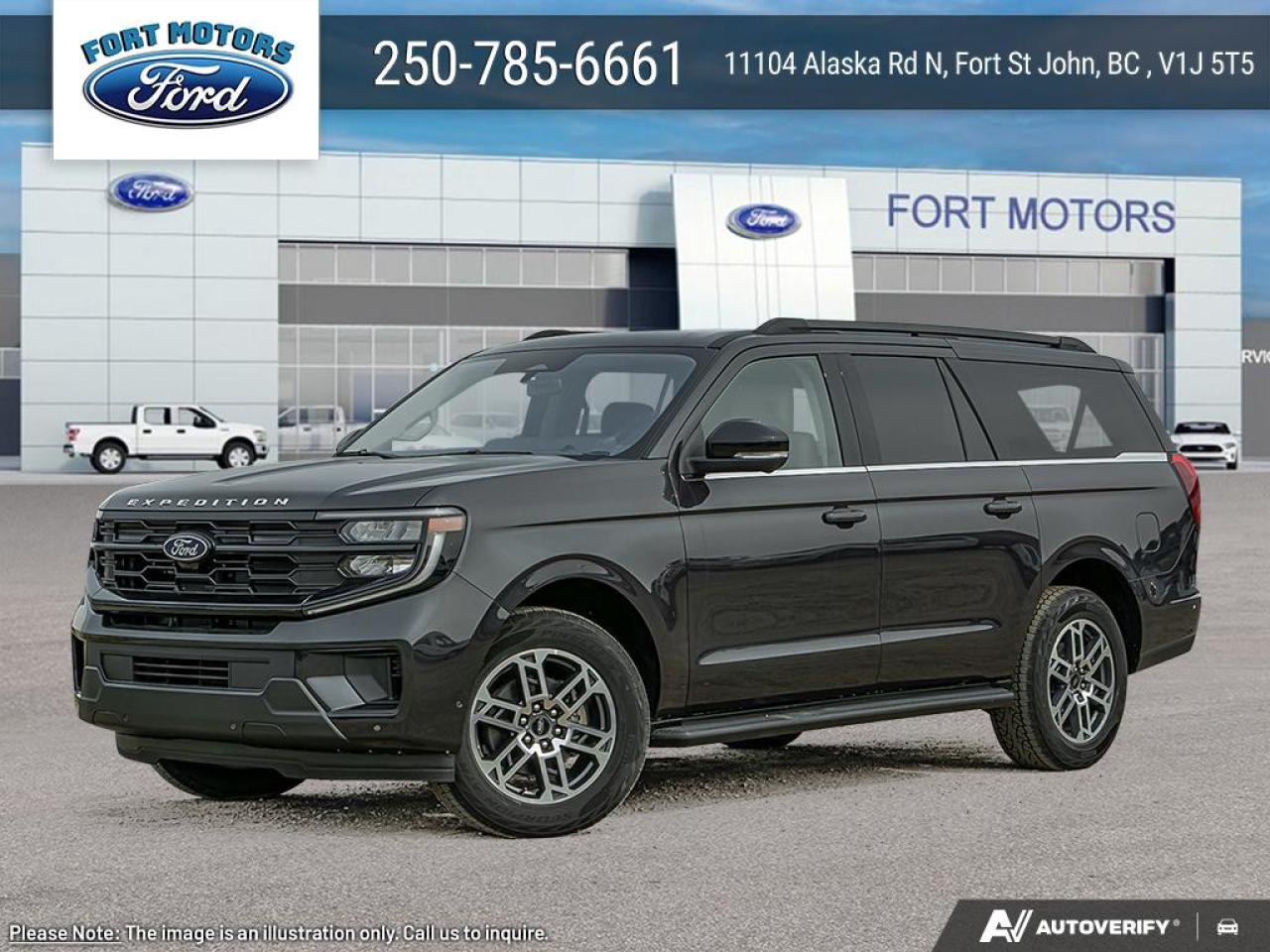 New 2025 Ford Expedition Active Max for sale in Fort St John, BC