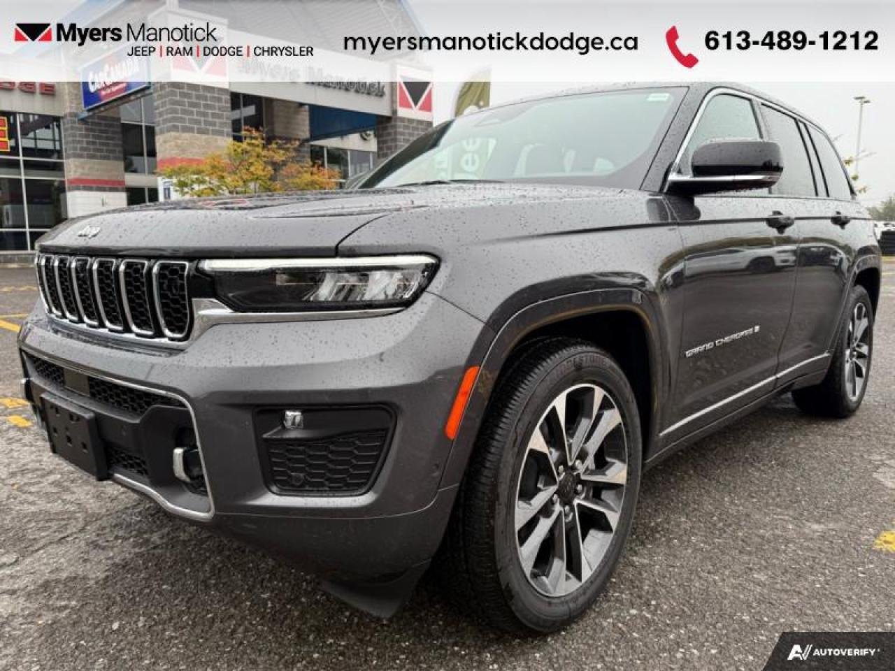 New 2025 Jeep Grand Cherokee Overland  - Leather Seats for sale in Ottawa, ON