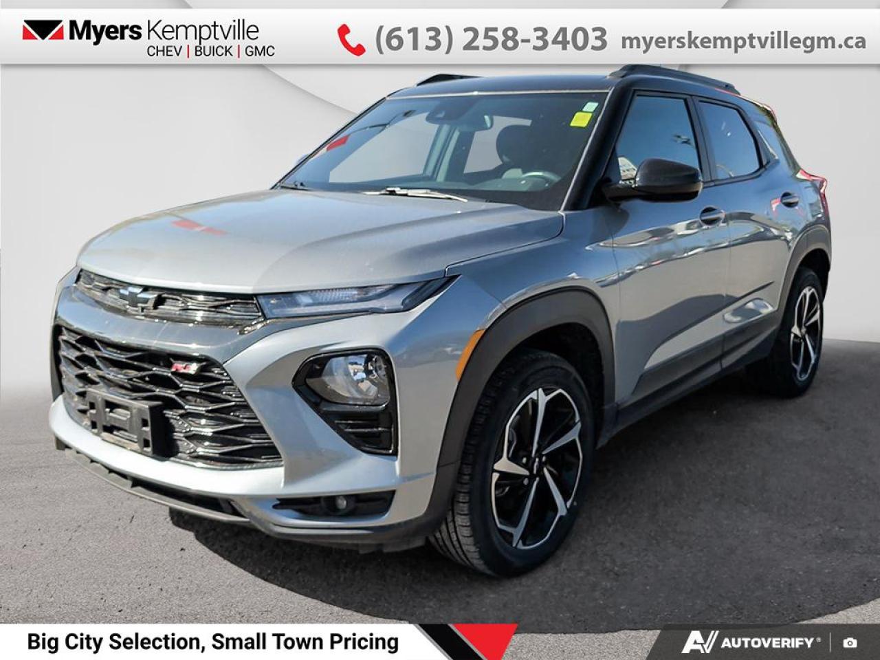 Used 2023 Chevrolet TrailBlazer RS  -  Heated Seats for sale in Kemptville, ON