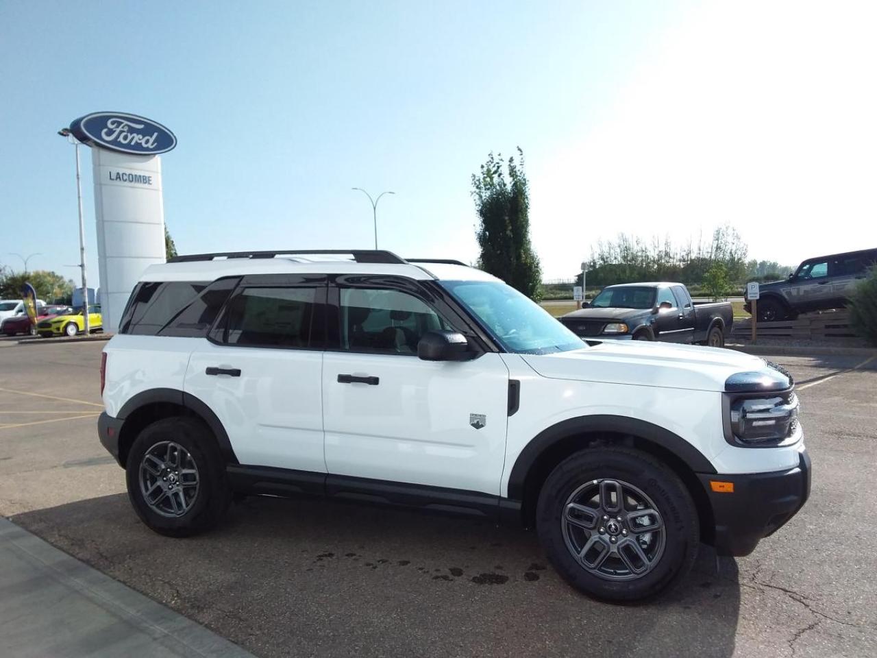 The 2025 Ford Bronco Sport Big Bend is a small SUV designed for adventure. It combines off-road capability with everyday comfort, featuring standard 4x4, multiple drive modes, and a rugged design. Inside, it offers modern technology like a large touchscreen, digital display, and smartphone connectivity. Perfect for everyday driving, and built to handle the rough trails. Stop in today and take it for a test drive!