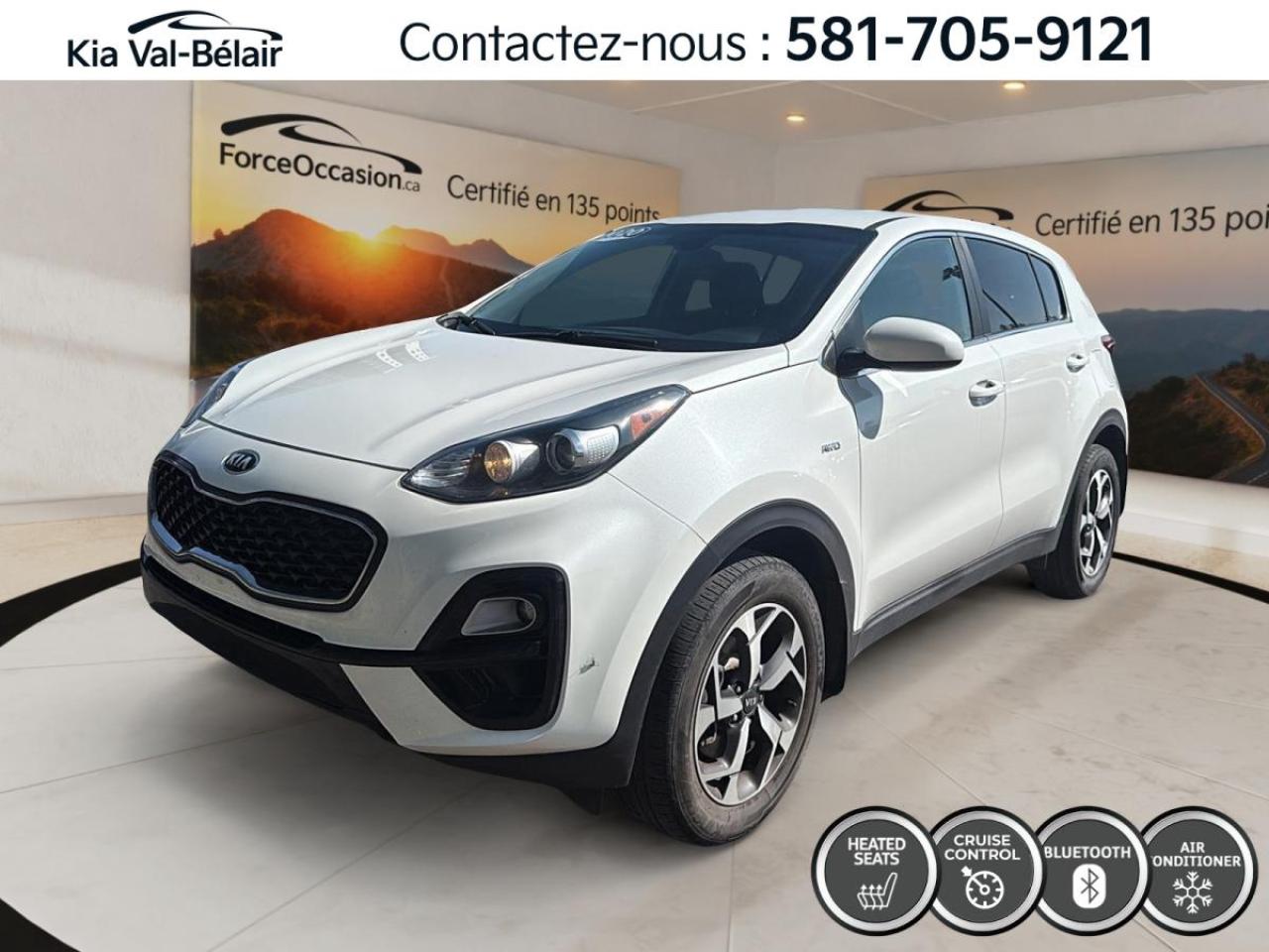 Used 2020 Kia Sportage LX *AWD *CRUISE *CAMERA *CARPLAY *SIEGES CHAUFF *A/C for sale in Québec, QC