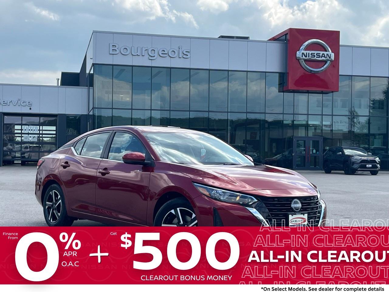 New 2025 Nissan Sentra SV CVT for sale in Midland, ON
