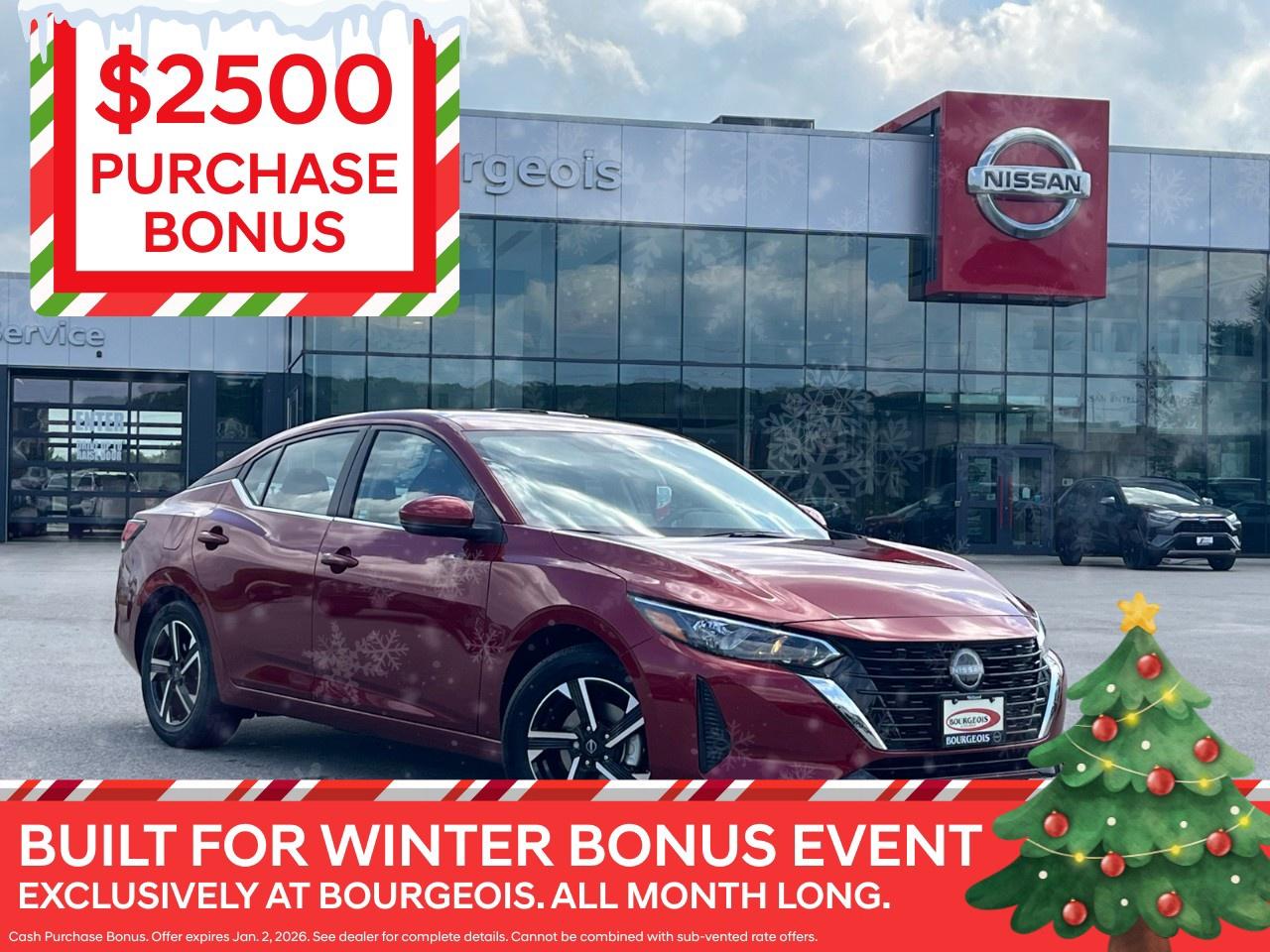 New 2025 Nissan Sentra SV CVT for sale in Midland, ON