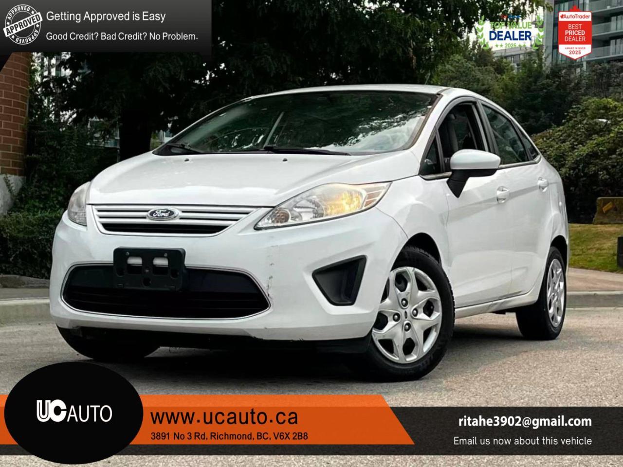 Used 2011 Ford Fiesta S/ NO ACCIDENT/ BC LOCAL for sale in Richmond, BC