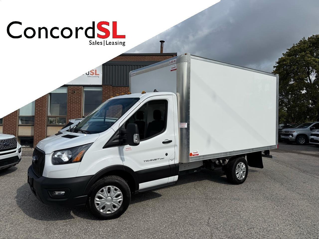 2024 Ford Transit 250 3.5L V6 GAS 12 FT SRW ALUM. BOX CUBE VAN WITH PULL