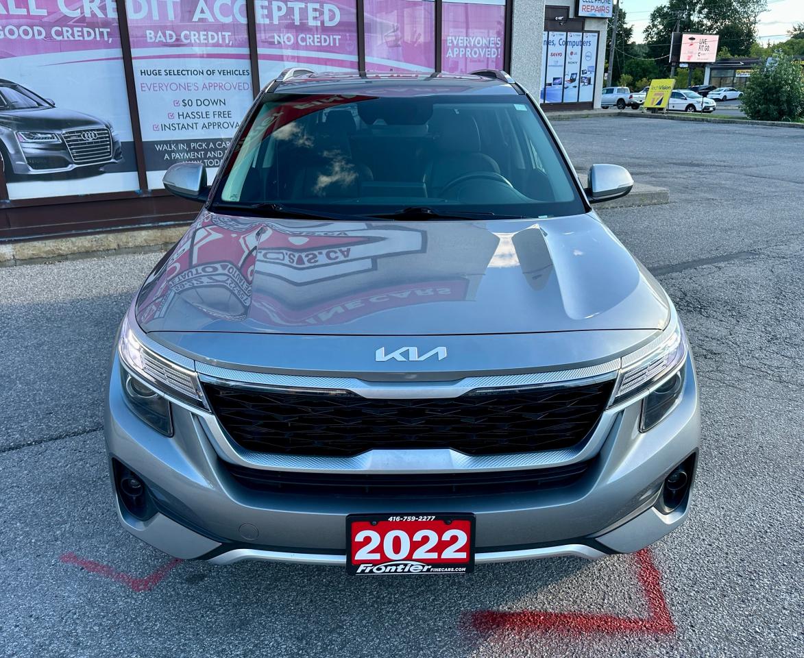 2022 Kia Seltos EX | NO ACCIDENTS | LEATHER | SUNROOF | AWD Photo2