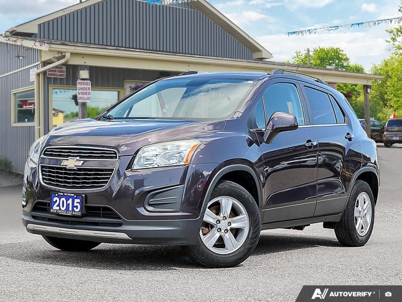 Used 2015 Chevrolet Trax LT, LOE KM'S, AWD, R/V CAM, B.TOOTH for sale in Orillia, ON