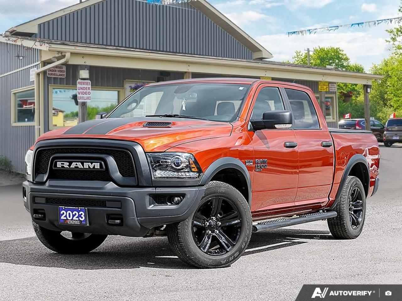 Used 2023 RAM 1500 Classic Warlock, LOW KM'S, 4X4, CREWCAB, NAVI, R/V CAM for sale in Orillia, ON