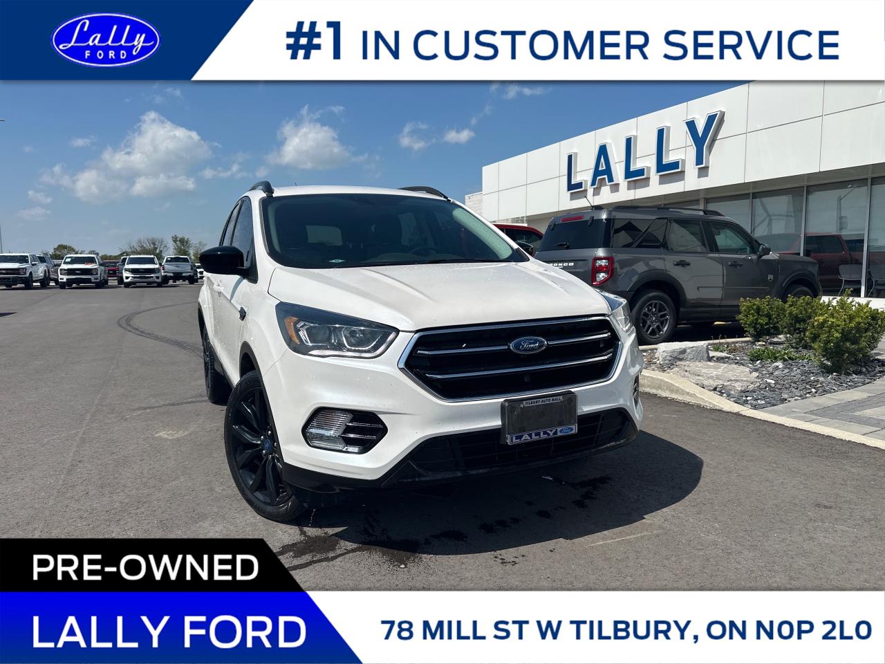 Used 2018 Ford Escape SE Sport Package, Low Kms, Local Trade!! for sale in Tilbury, ON