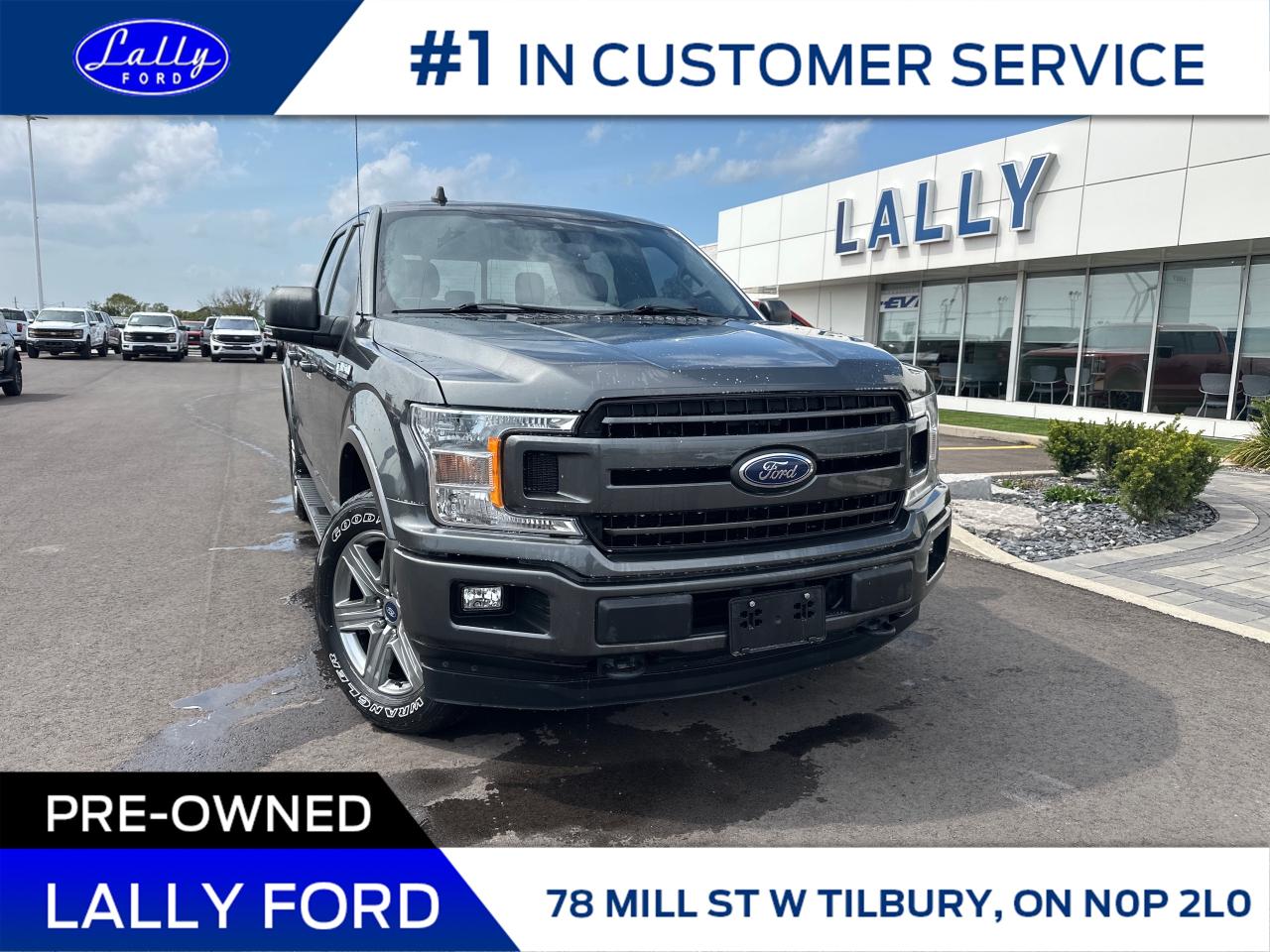 Used 2019 Ford F-150 XLT Sport Package, 3.5 V6, Local Trade! for sale in Tilbury, ON
