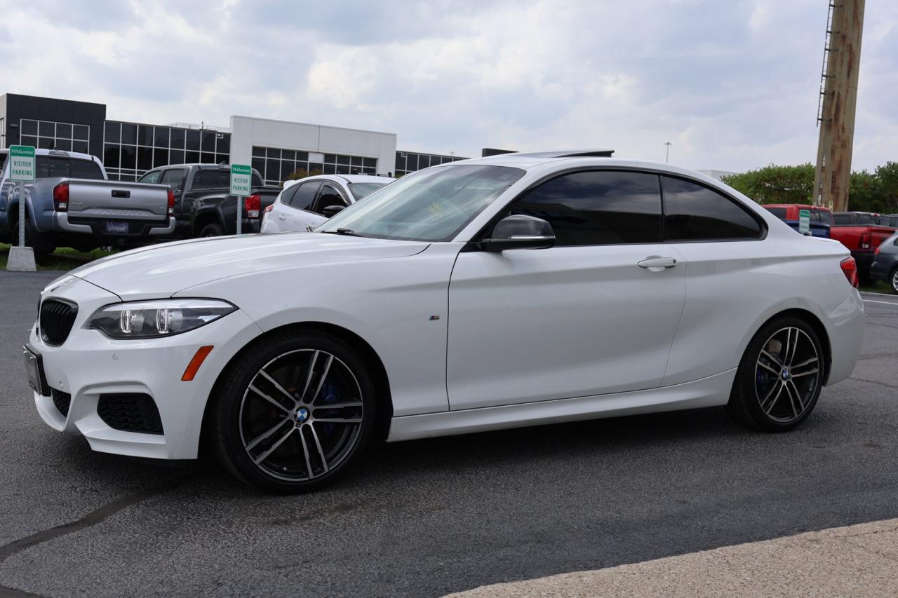 2018 BMW 2-Series M240i XDRIVE AWD CERTIFIED *1 OWNER*ACCIDENT FREE*BMW MAINTAIN* CAMERA NAV BLUETOOTH LEATHER HEATED SEATS SUNROOF CRUISE ALLOYS - Photo #3