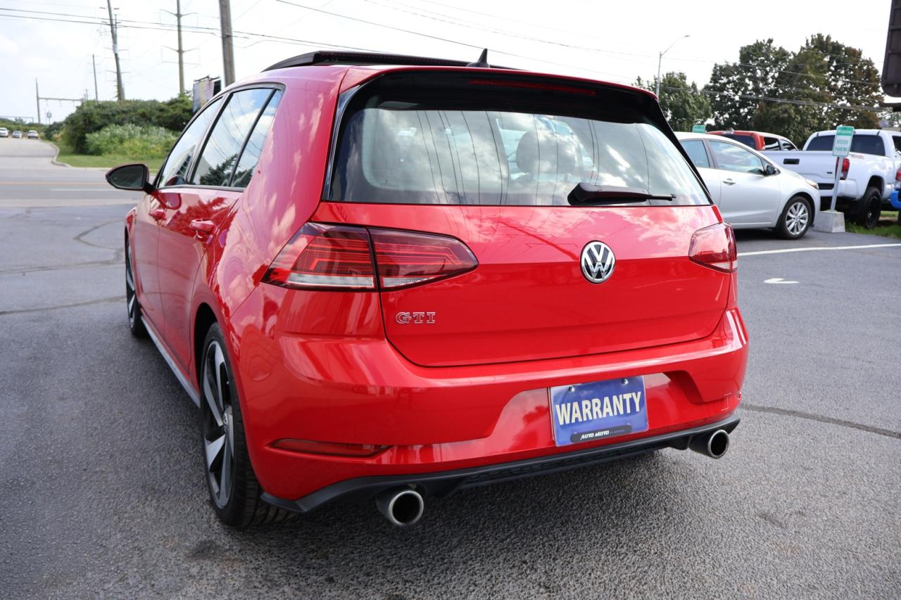 2019 Volkswagen Golf GTI S 6M CERTIFIED CAMERA BLUETOOTH NAV LEATHER HEATED SEATS SUNROOF CRUISE ALLOYS - Photo #5