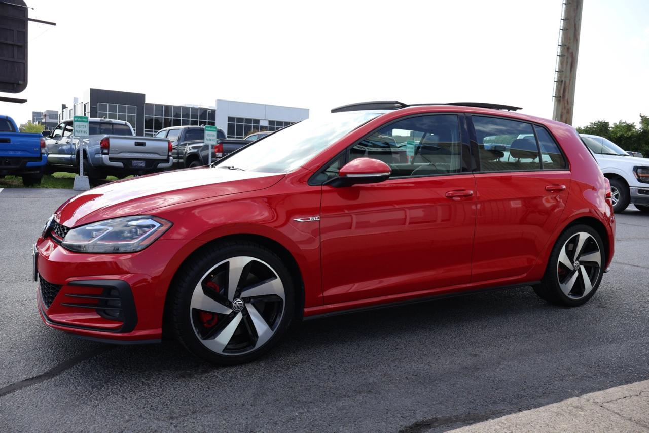 2019 Volkswagen Golf GTI S 6M CERTIFIED CAMERA BLUETOOTH NAV LEATHER HEATED SEATS SUNROOF CRUISE ALLOYS Photo2