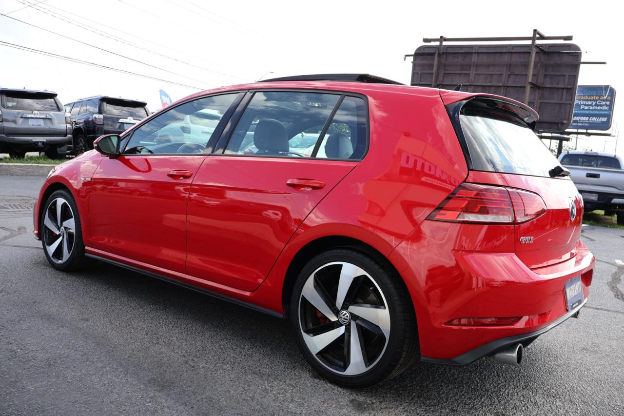 2019 Volkswagen Golf GTI S 6M CERTIFIED CAMERA BLUETOOTH NAV LEATHER HEATED SEATS SUNROOF CRUISE ALLOYS - Photo #4