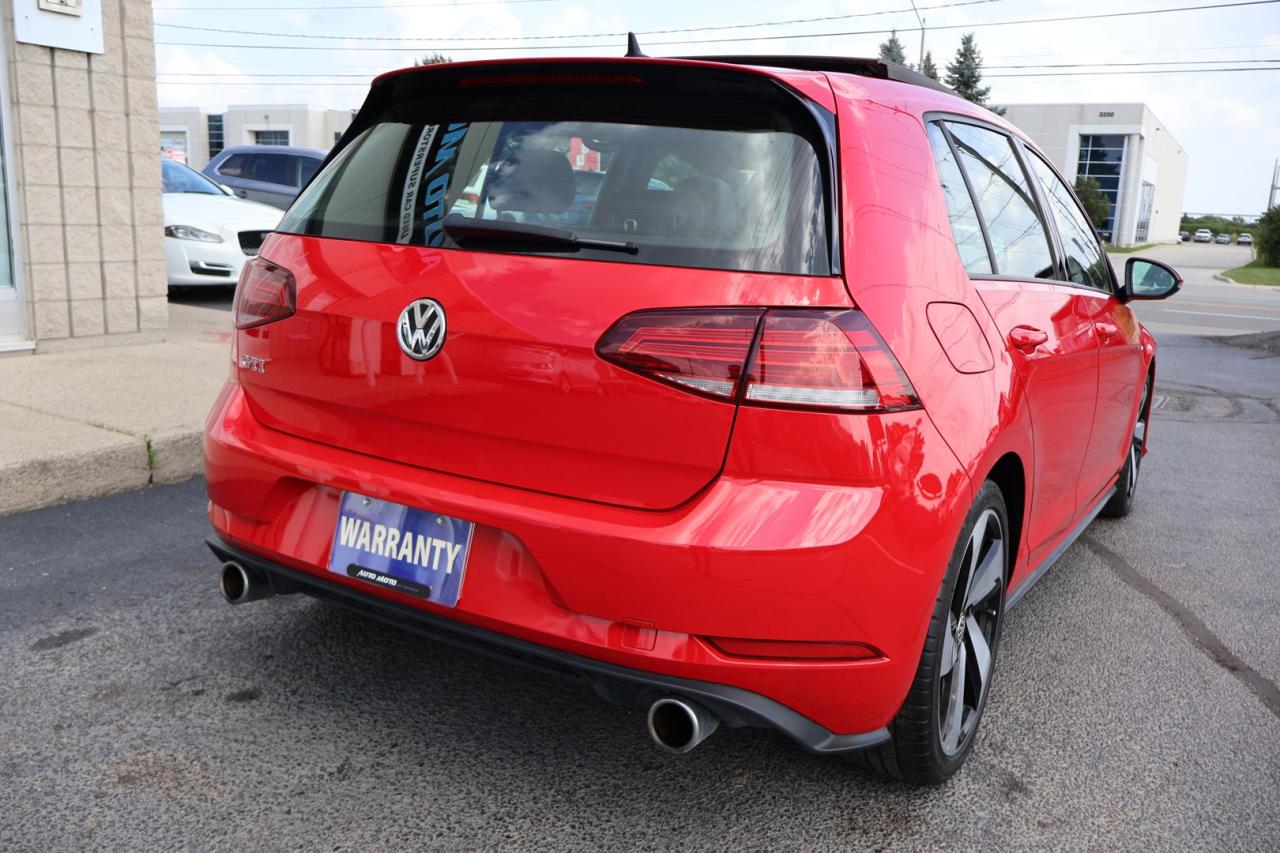 2019 Volkswagen Golf GTI S 6M CERTIFIED CAMERA BLUETOOTH NAV LEATHER HEATED SEATS SUNROOF CRUISE ALLOYS - Photo #6