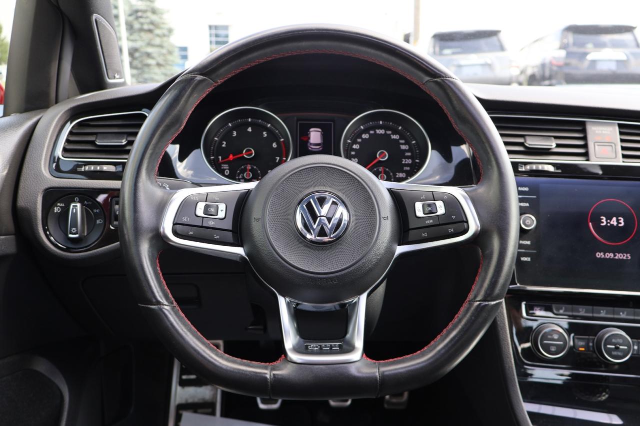 2019 Volkswagen Golf GTI S 6M CERTIFIED CAMERA BLUETOOTH NAV LEATHER HEATED SEATS SUNROOF CRUISE ALLOYS - Photo #11