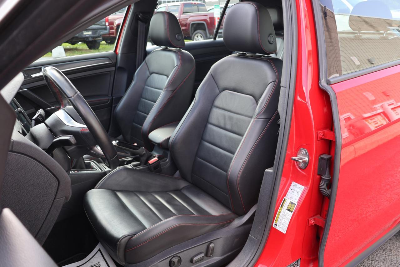 2019 Volkswagen Golf GTI S 6M CERTIFIED CAMERA BLUETOOTH NAV LEATHER HEATED SEATS SUNROOF CRUISE ALLOYS - Photo #15