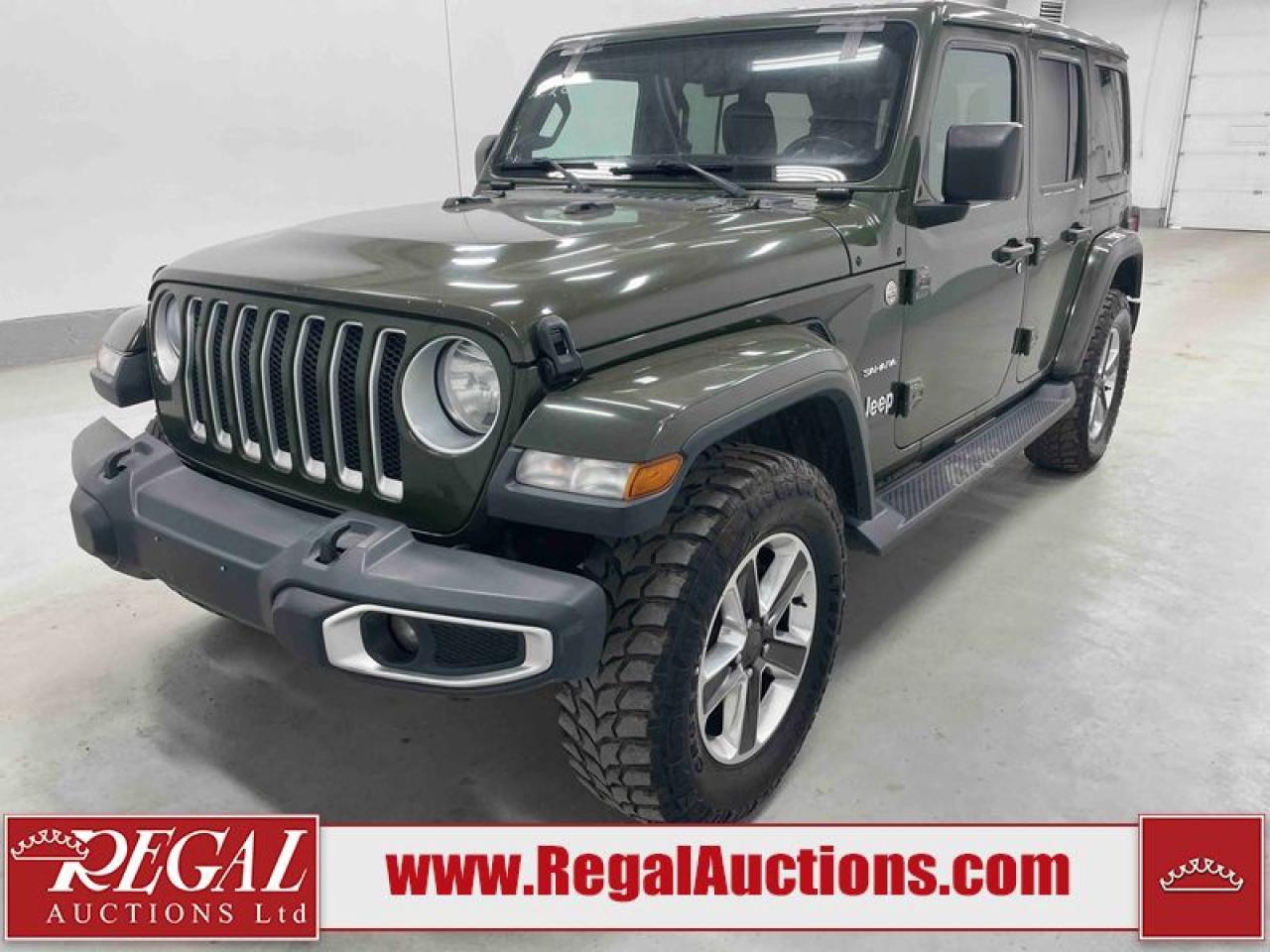 Used 2020 Jeep Wrangler Unlimited Sahara for sale in Calgary, AB