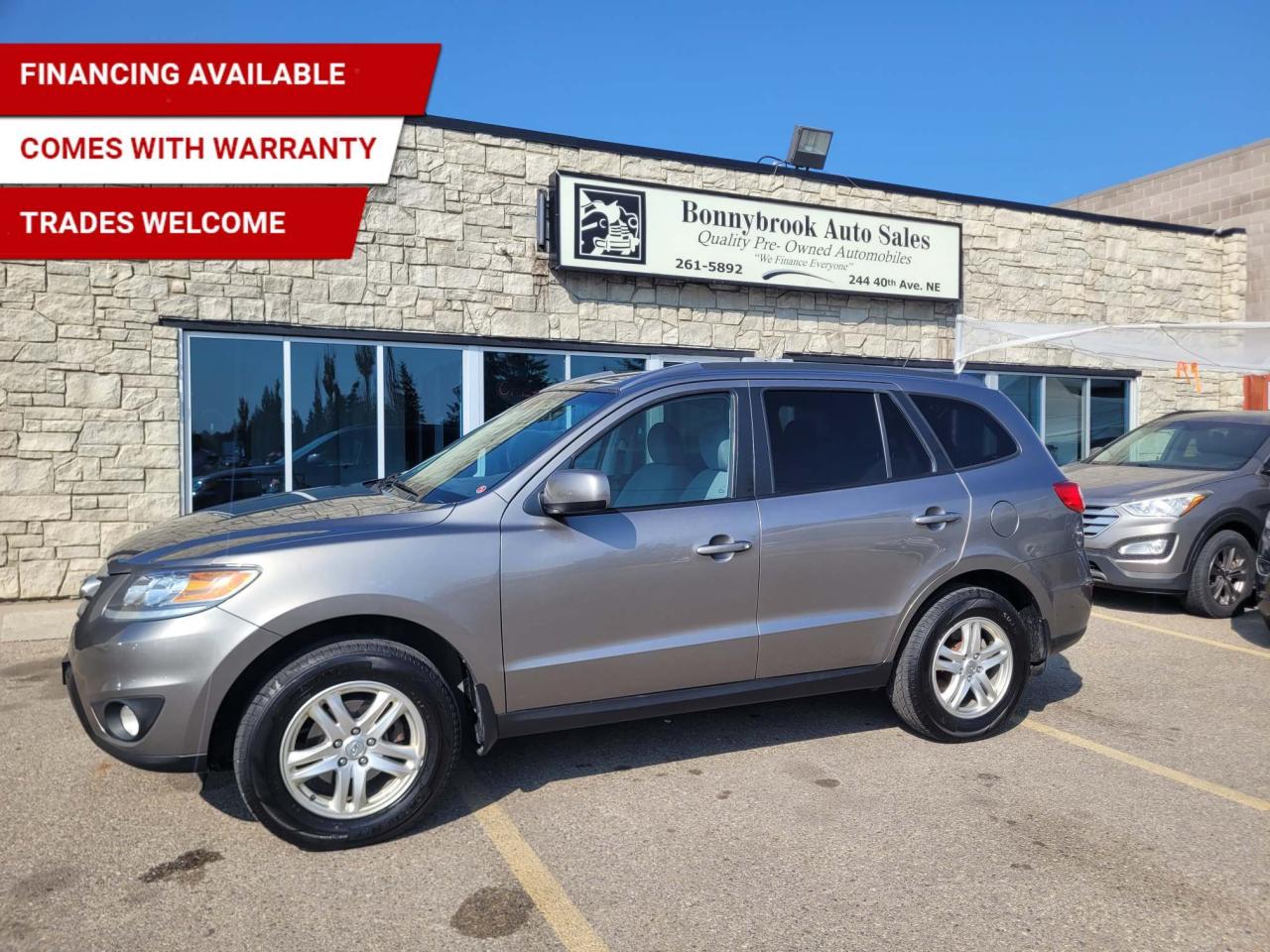 Used 2012 Hyundai Santa Fe AWD V6 Auto GL/HEATED SEATS/BLUETOOTH for sale in Calgary, AB