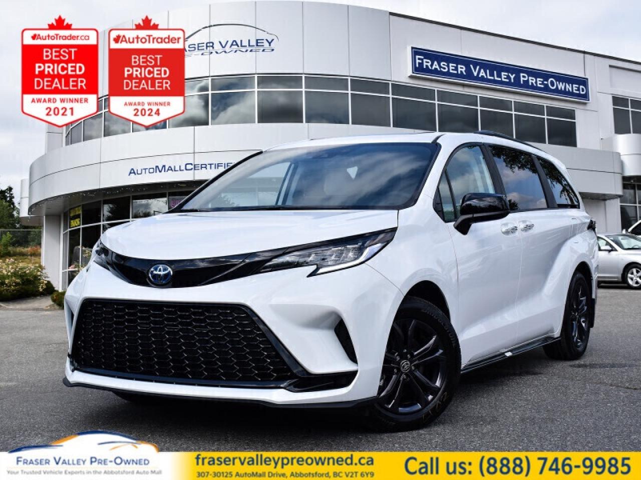Used 2025 Toyota Sienna XSE 7-Passenger AWD  - Low Mileage for sale in Abbotsford, BC