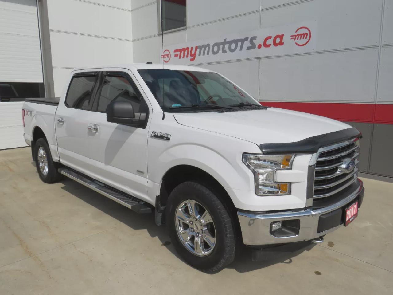 Used 2017 Ford F-150 XLT (**CLEAN TITLE/NO ACCIDENTS!!**SAFETY/CERTIFIED!!**RUNNING BOARDS**TUNNEAU COVER**TRAILER HITCH**BUG DEFLECTOR**ALLOY RIMS**REVERSE CRUISE CONTROL**BLUETOOTH**) for sale in Tillsonburg, ON