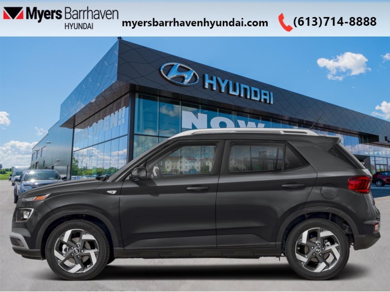 New 2025 Hyundai Venue Ultimate IVT w/Black Interior for sale in Nepean, ON