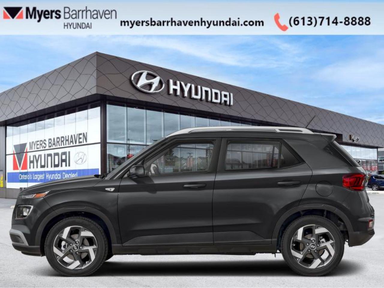 New 2025 Hyundai Venue Ultimate IVT w/Black Interior  - $202 B/W for sale in Nepean, ON