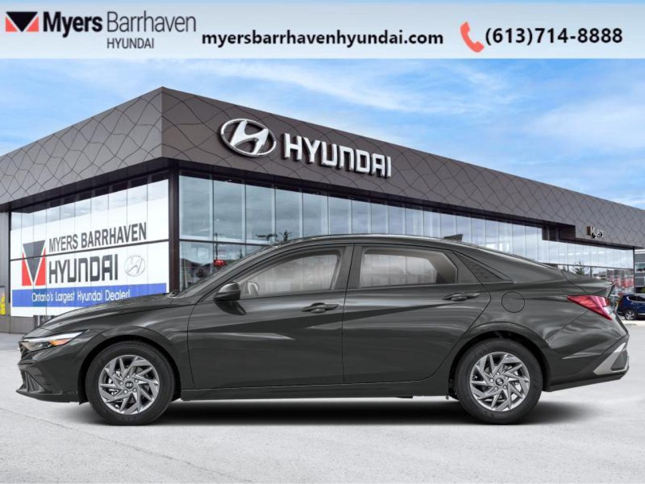 New 2025 Hyundai Elantra Preferred IVT w/Tech Pkg  - $206 B/W for sale in Nepean, ON