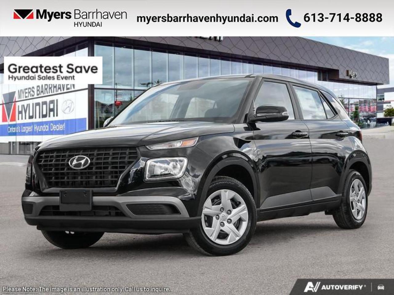 2025 Hyundai Venue Essential IVT  - Heated Seats - $174 B/W Photo0