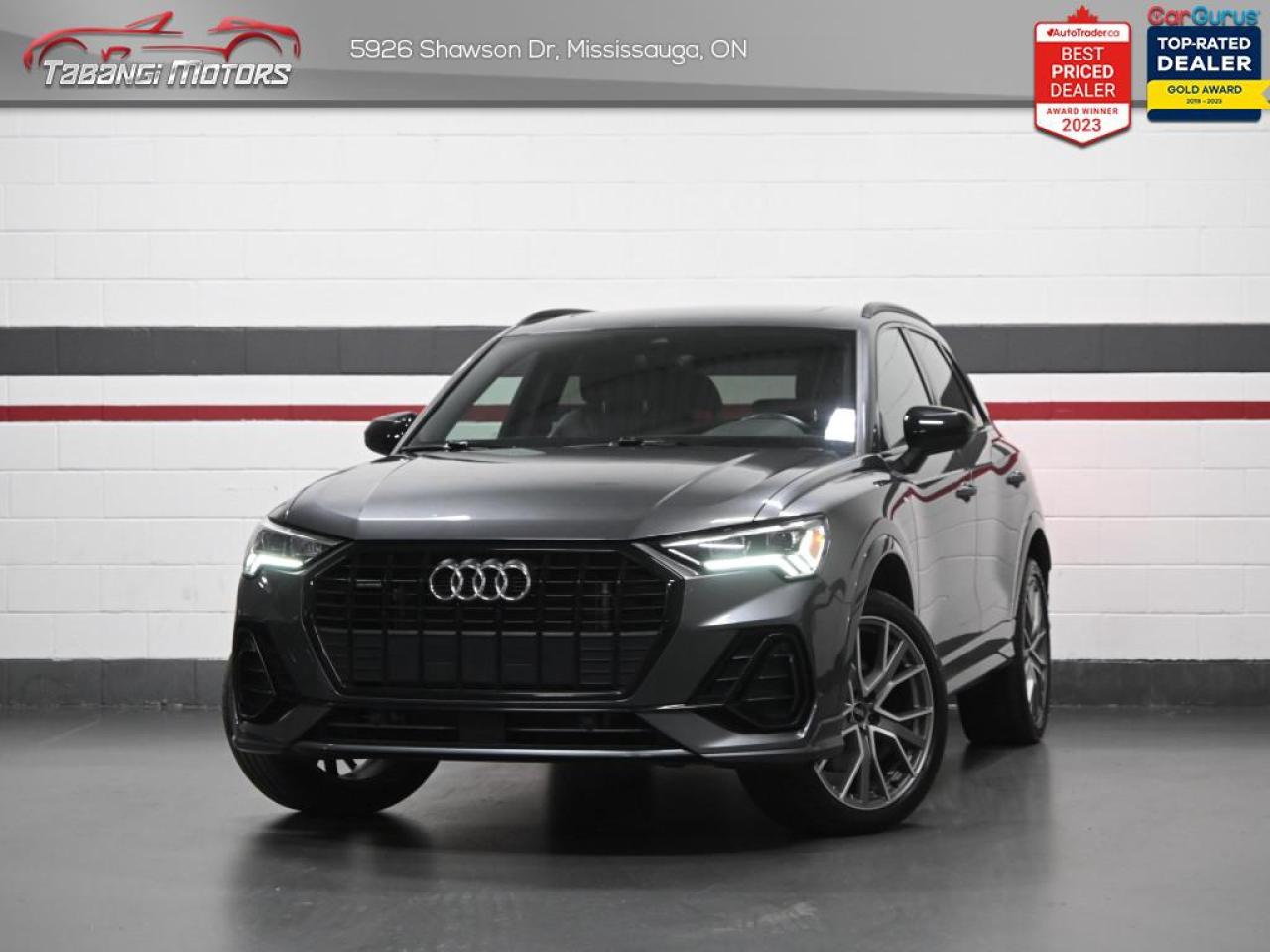 Used 2022 Audi Q3 Progressiv   S-Line Black Optics No Accident Ambient Light Digital Dash Panoramic Roof for sale in Mississauga, ON