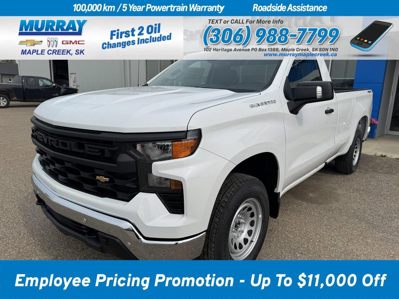 New 2026 Chevrolet Silverado 1500 Work Truck for sale in Maple Creek, SK