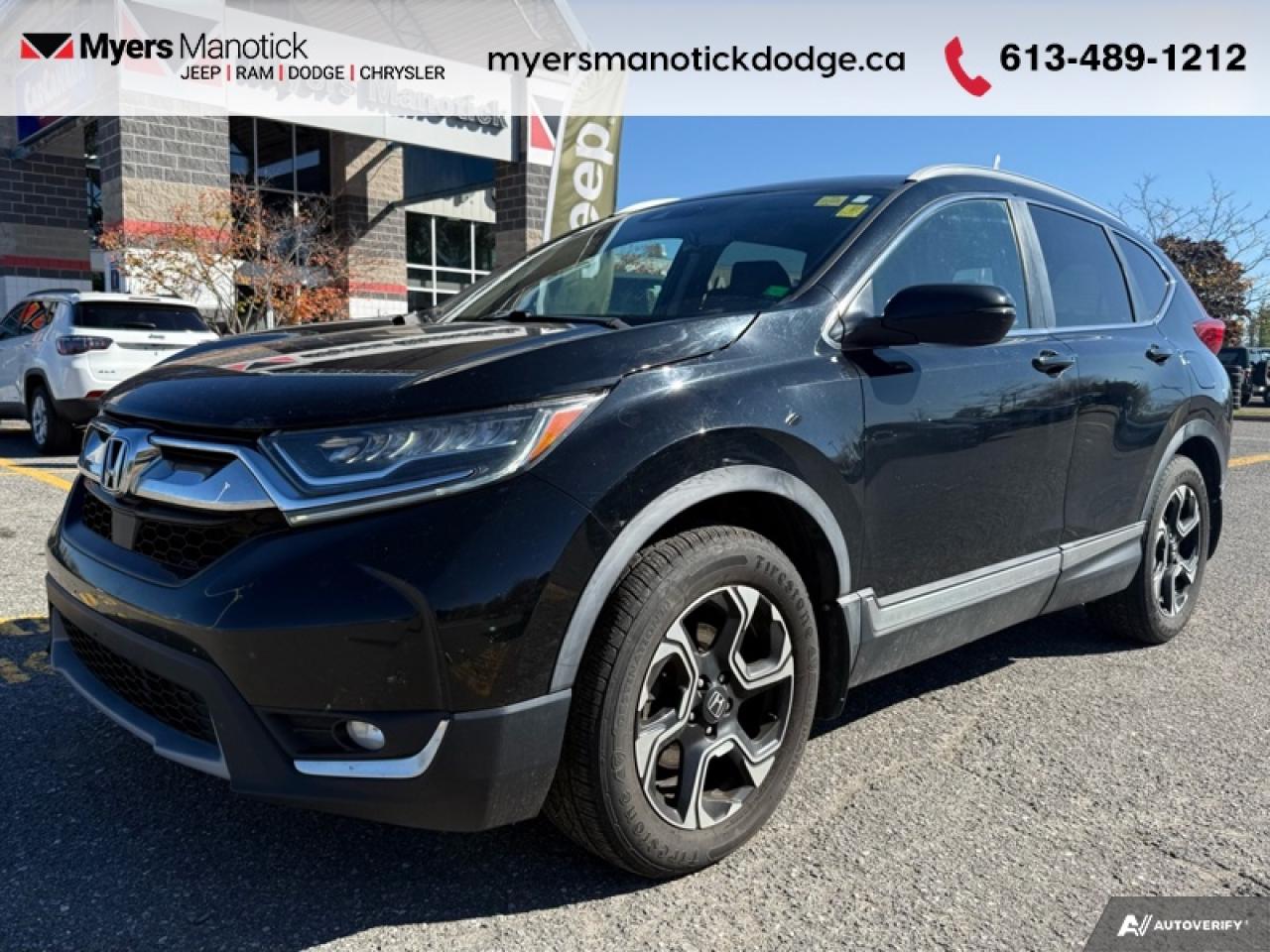 Used 2017 Honda CR-V Touring  - Navigation -  Leather Seats for sale in Ottawa, ON
