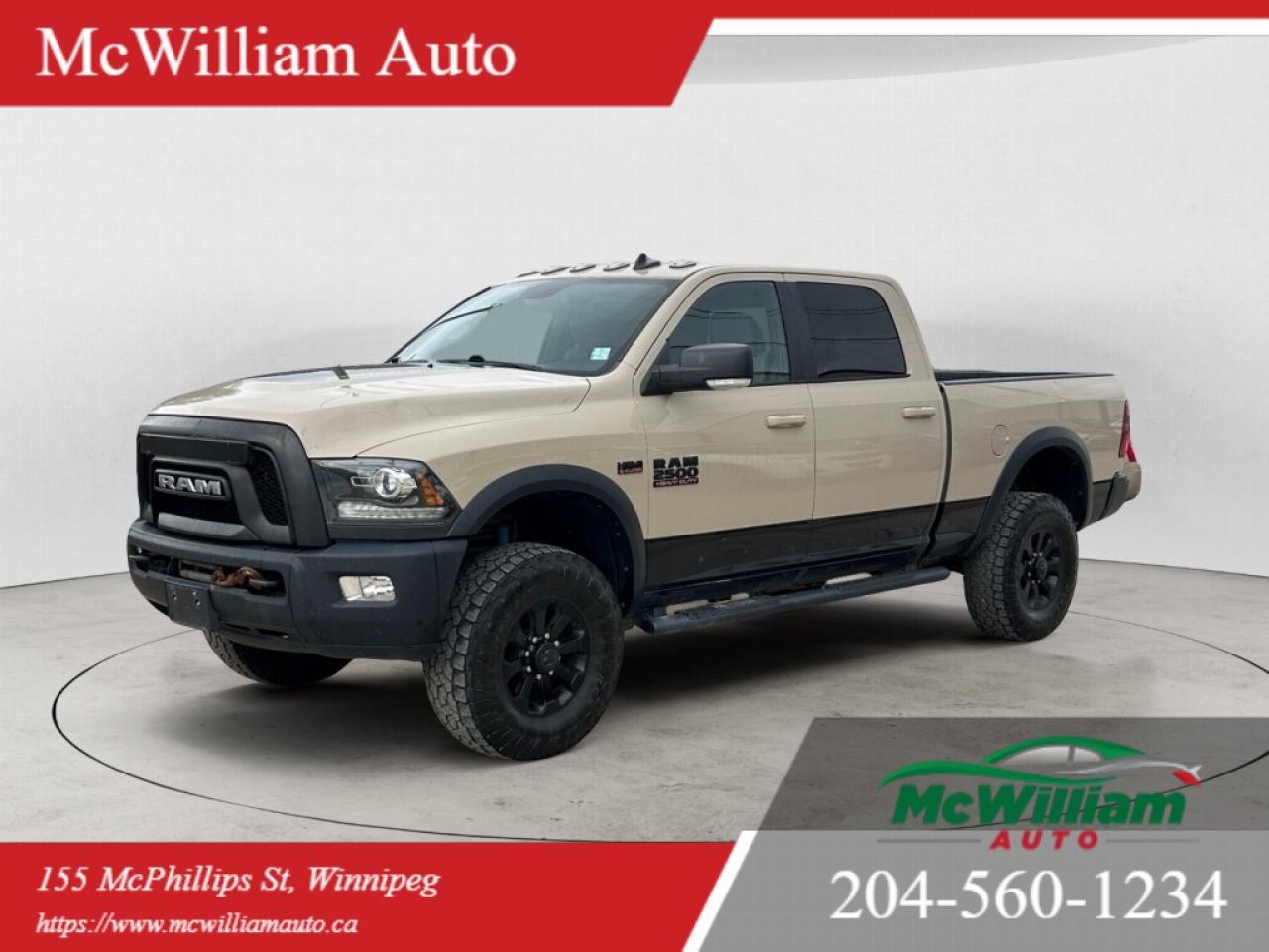 Used 2018 RAM 2500 Power Wagon Crew Cab | Front Winch | Tow Package | for sale in Winnipeg, MB