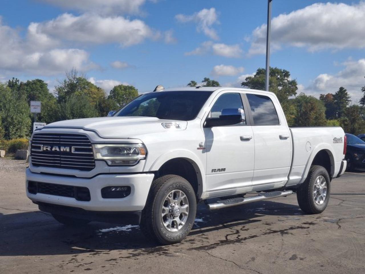 Used 2022 RAM 2500 LaramieCrew | 6.7L Cummins Diesel | Sport | Leather | Sunroof | Nav | Heated Wheel + Seats and More! for sale in Guelph, ON