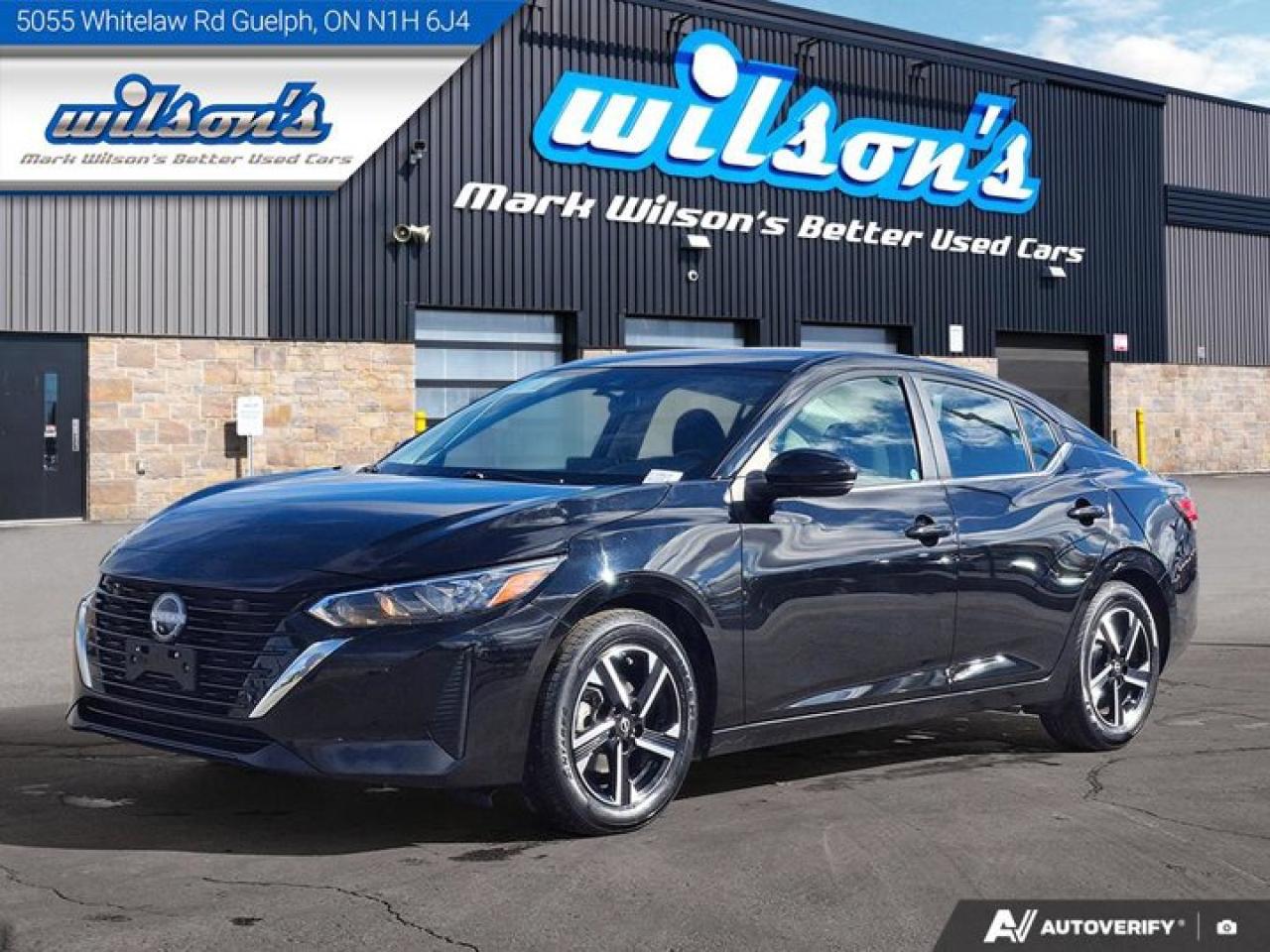 Used 2024 Nissan Sentra SV | Heated Seats | CarPlay + Android | Rear Camera | Alloy Wheels and More ! for sale in Guelph, ON