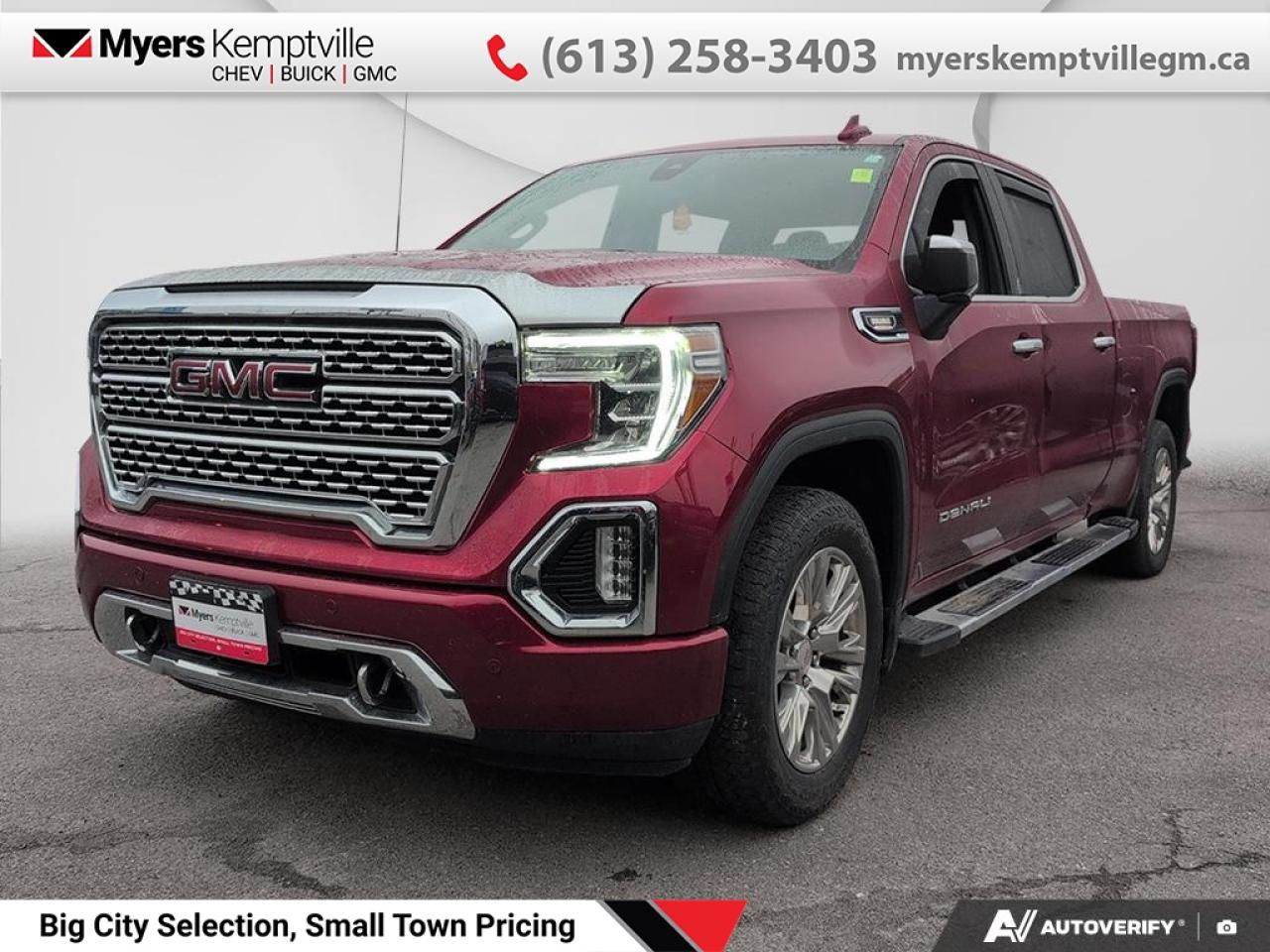 Used 2021 GMC Sierra 1500 Denali  - Navigation -  Leather Seats for sale in Kemptville, ON
