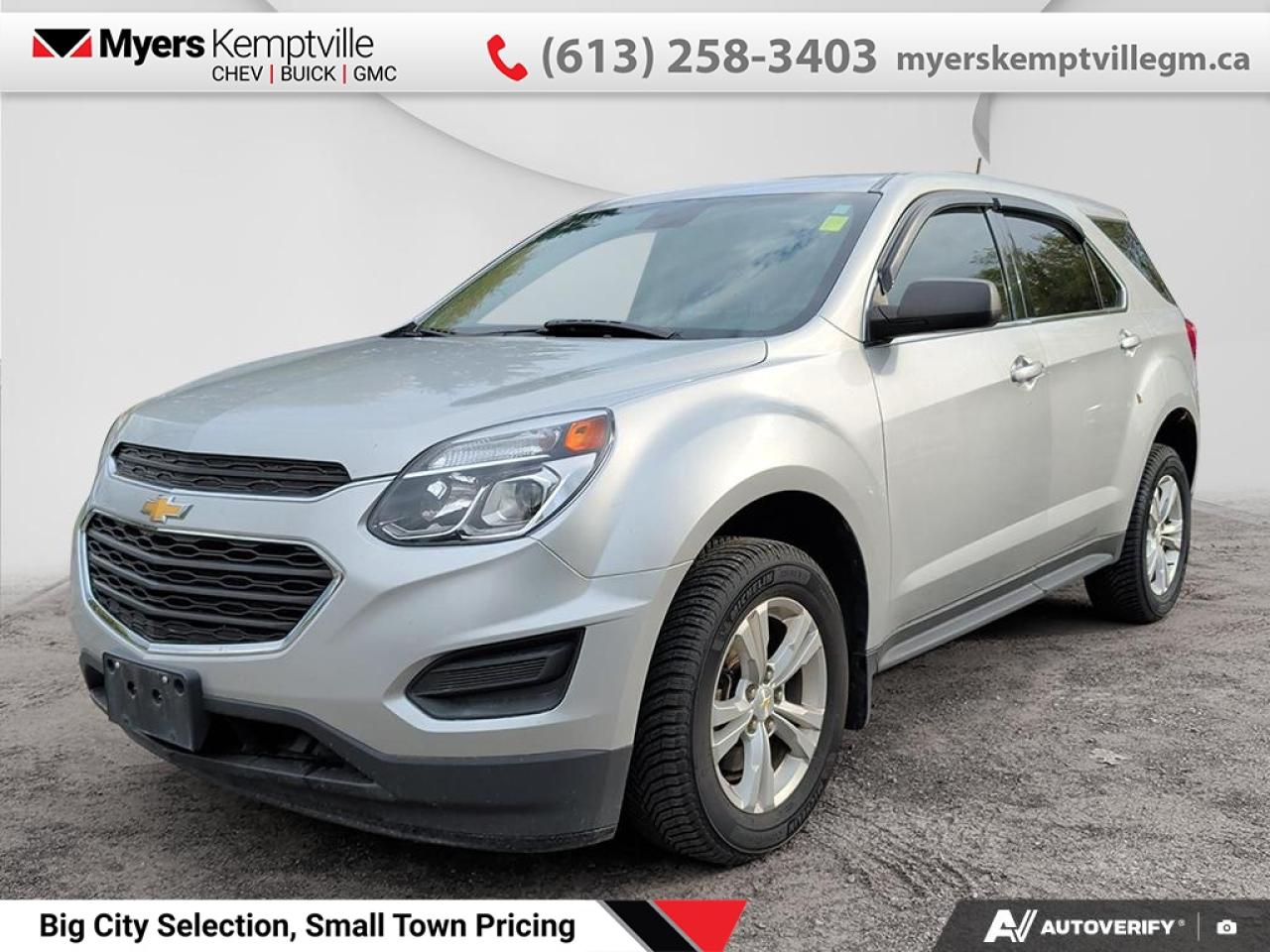 Used 2017 Chevrolet Equinox LS  - Bluetooth -  OnStar for sale in Kemptville, ON
