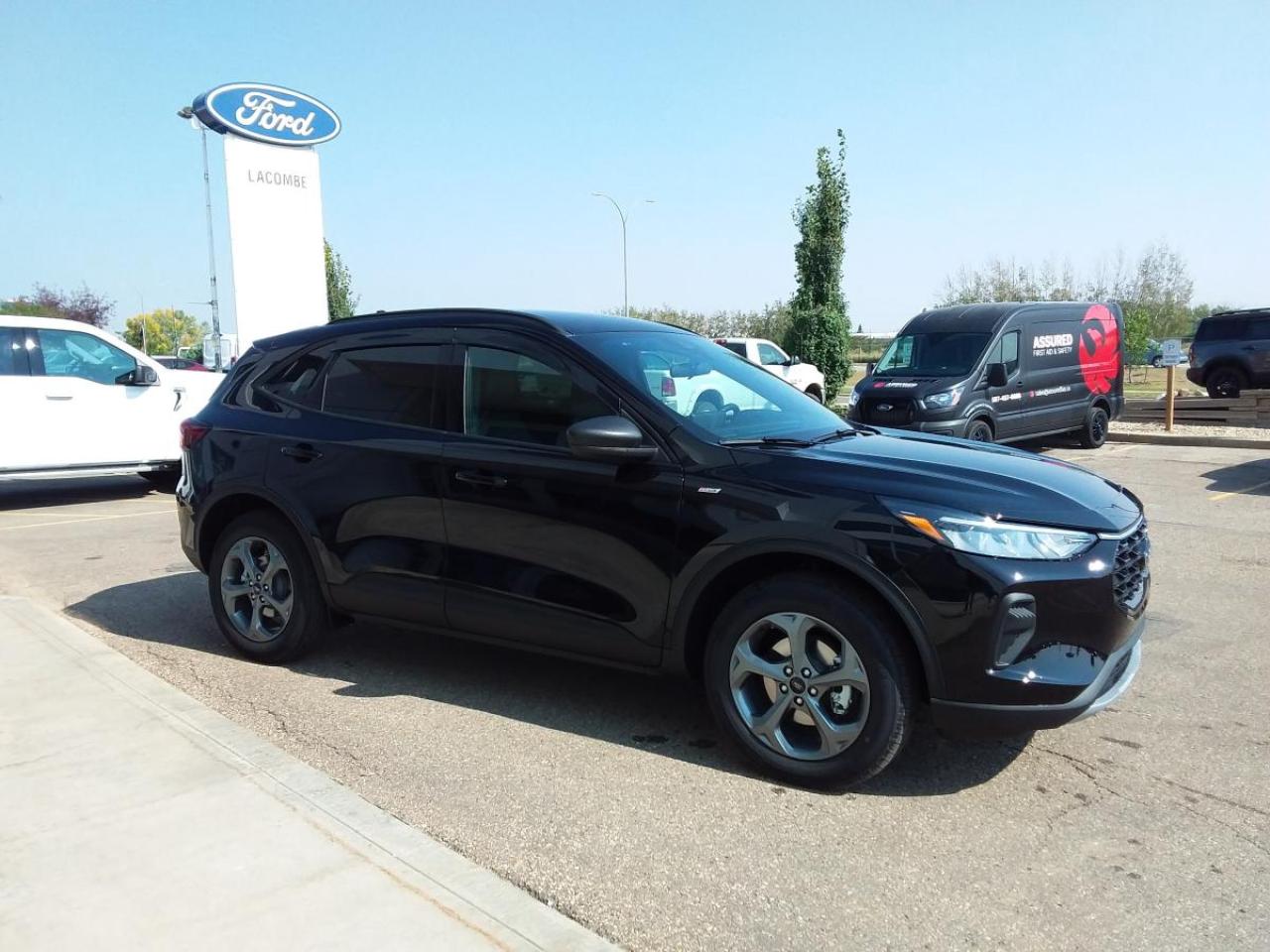 New 2025 Ford Escape ST-Line for sale in Lacombe, AB