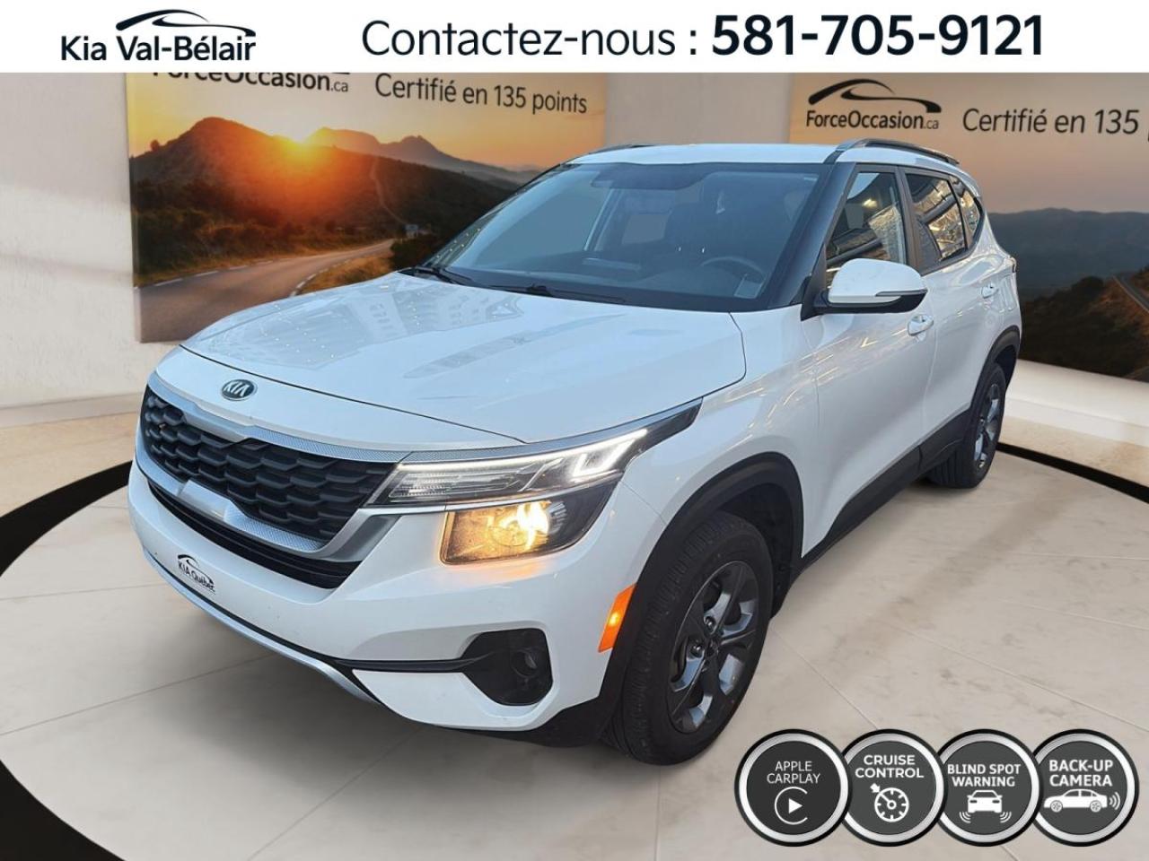 Used 2021 Kia Seltos LX *CAMERA *SIEGE CHAUFF *CRUISE *BLUETOOTH *A/C for sale in Québec, QC