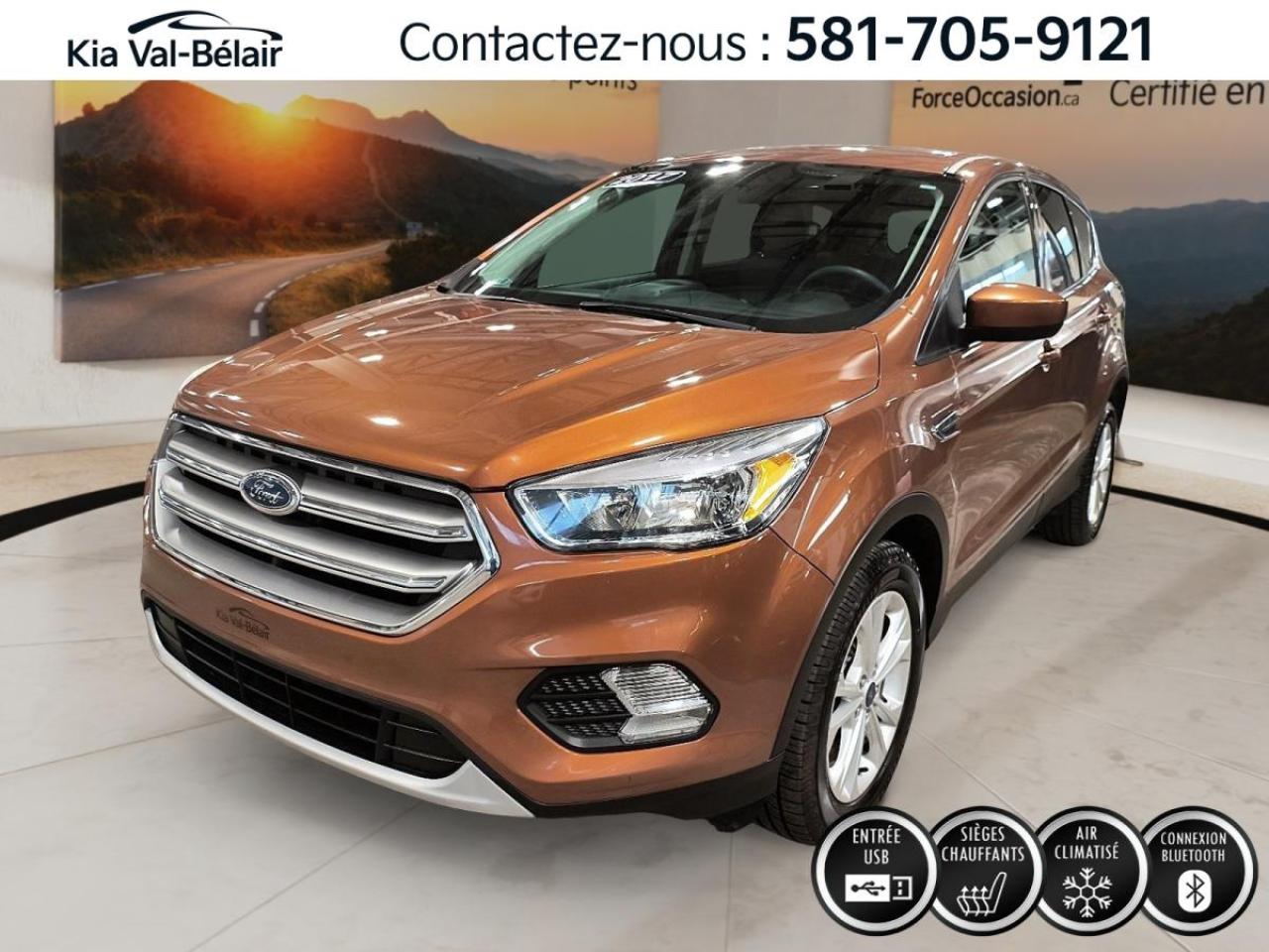 Used 2017 Ford Escape SE *AWD *TURBO *179HP *CRUISE *CAMERA *BI-ZONE *SIEGES CHAUFF for sale in Québec, QC