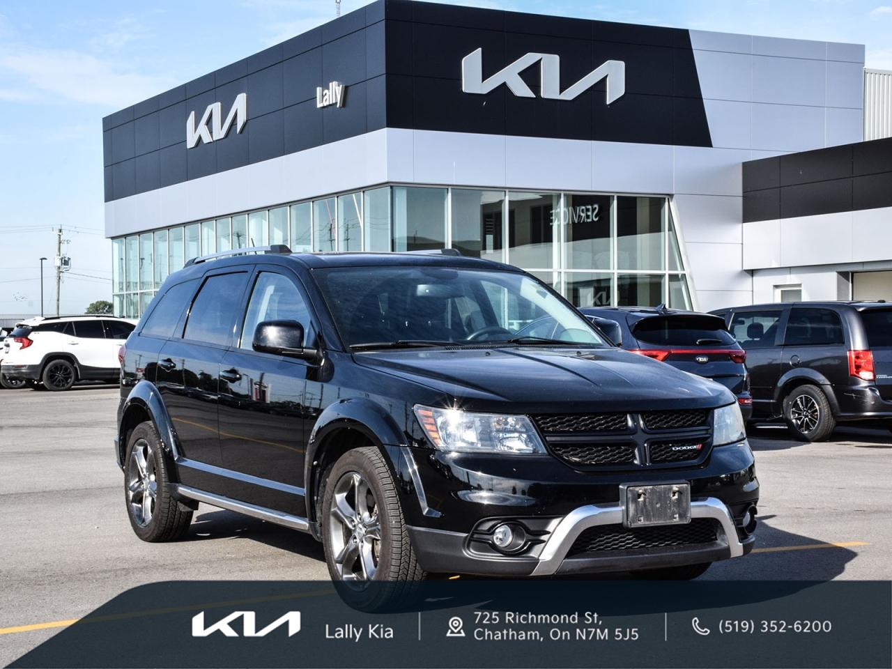 Used 2015 Dodge Journey Crossroad Low KMs | 7 Pass | Clean CarFax | Must See for sale in Chatham, ON