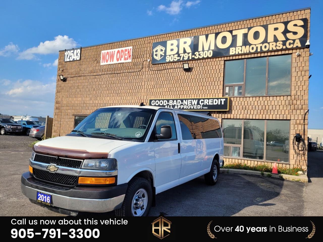 2016 Chevrolet Express LT 3500 Extended | 12 Passenger Photo0