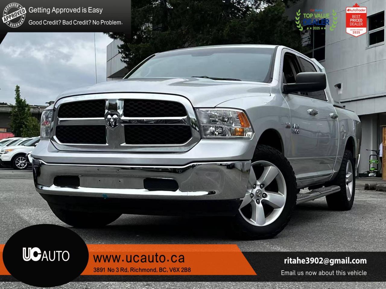 Used 2016 RAM 1500 4WD Crew Cab 140.5