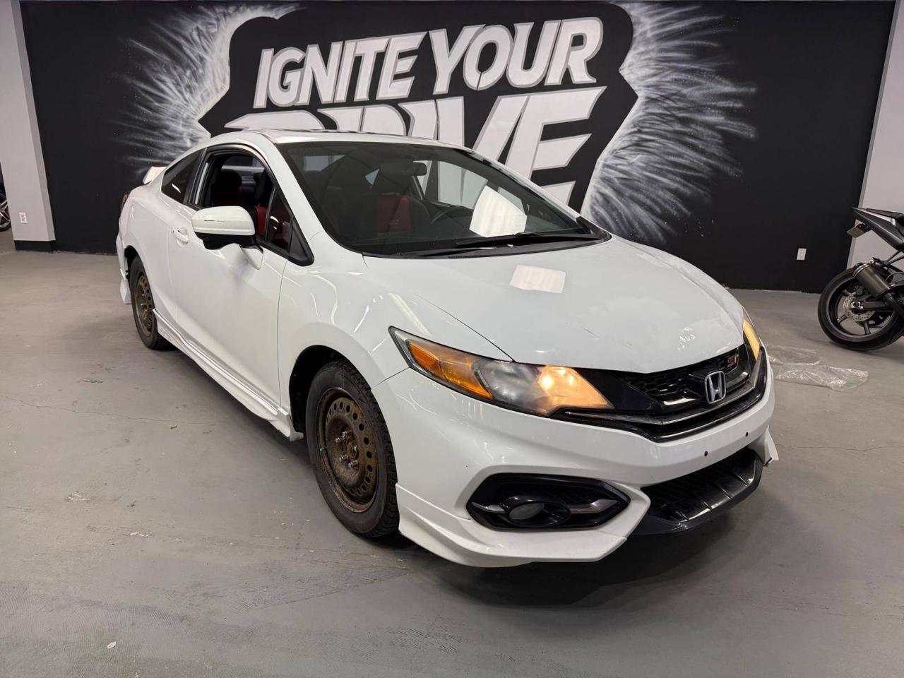 2014 Honda Civic 2dr Man Si, REBUILD TITLE Photo2