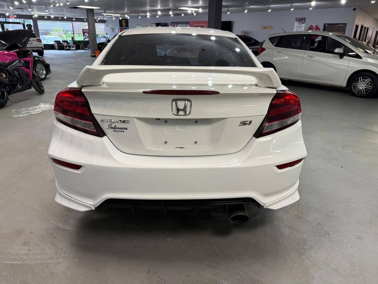 2014 Honda Civic 2dr Man Si, REBUILD TITLE Photo3