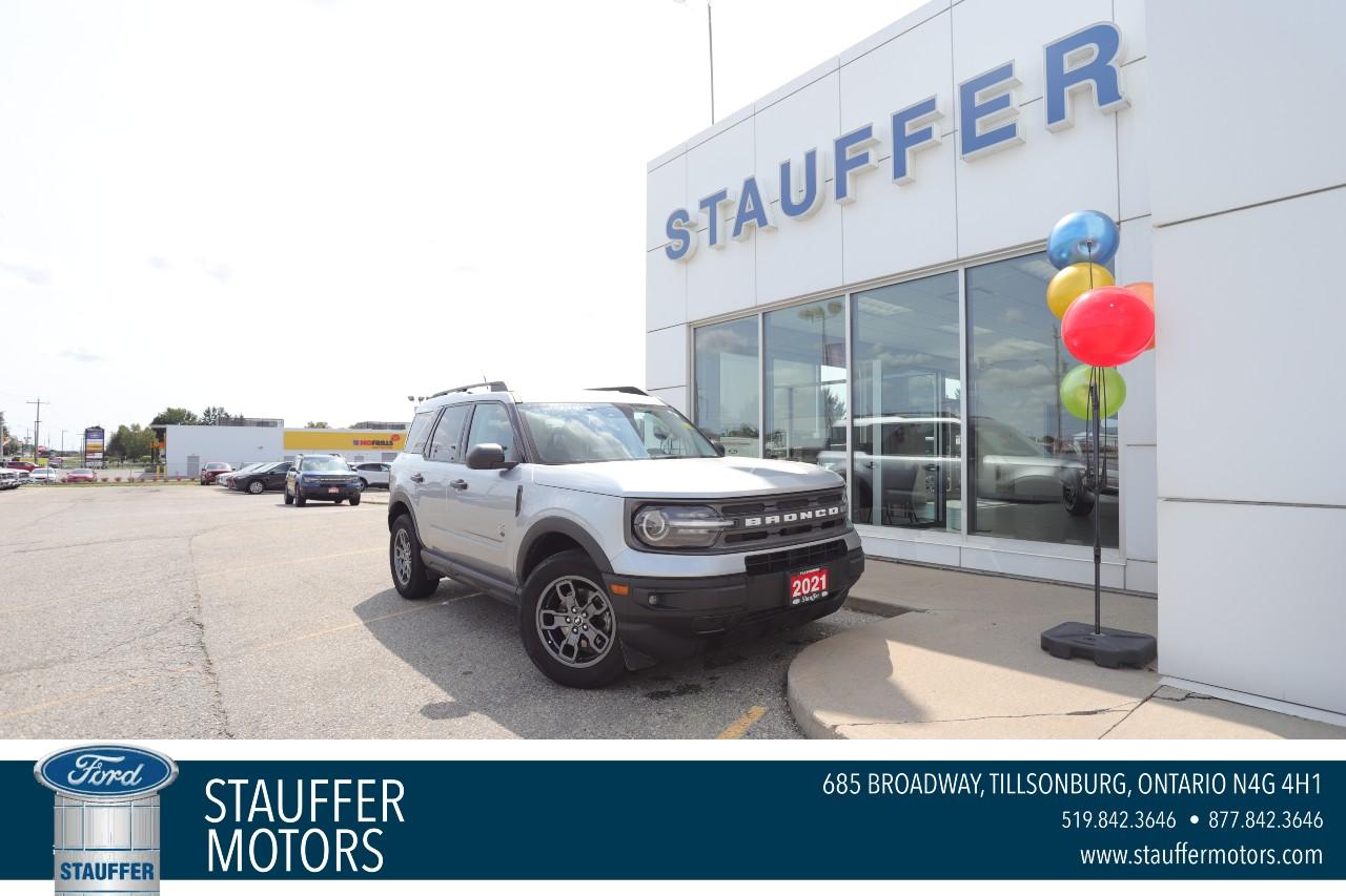 Used 2021 Ford Bronco Sport BIG BEND 4X4 4x4 for sale in Tillsonburg, ON