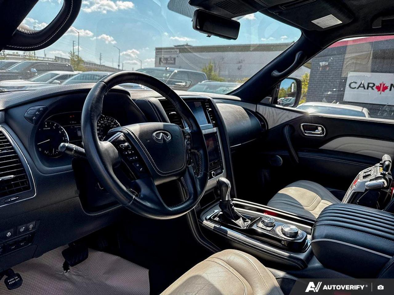 2020 Infiniti QX80 LUXE /NO ACCIDENTS / ROOF / LEATHER / NAV / 7 PASS - Photo #9