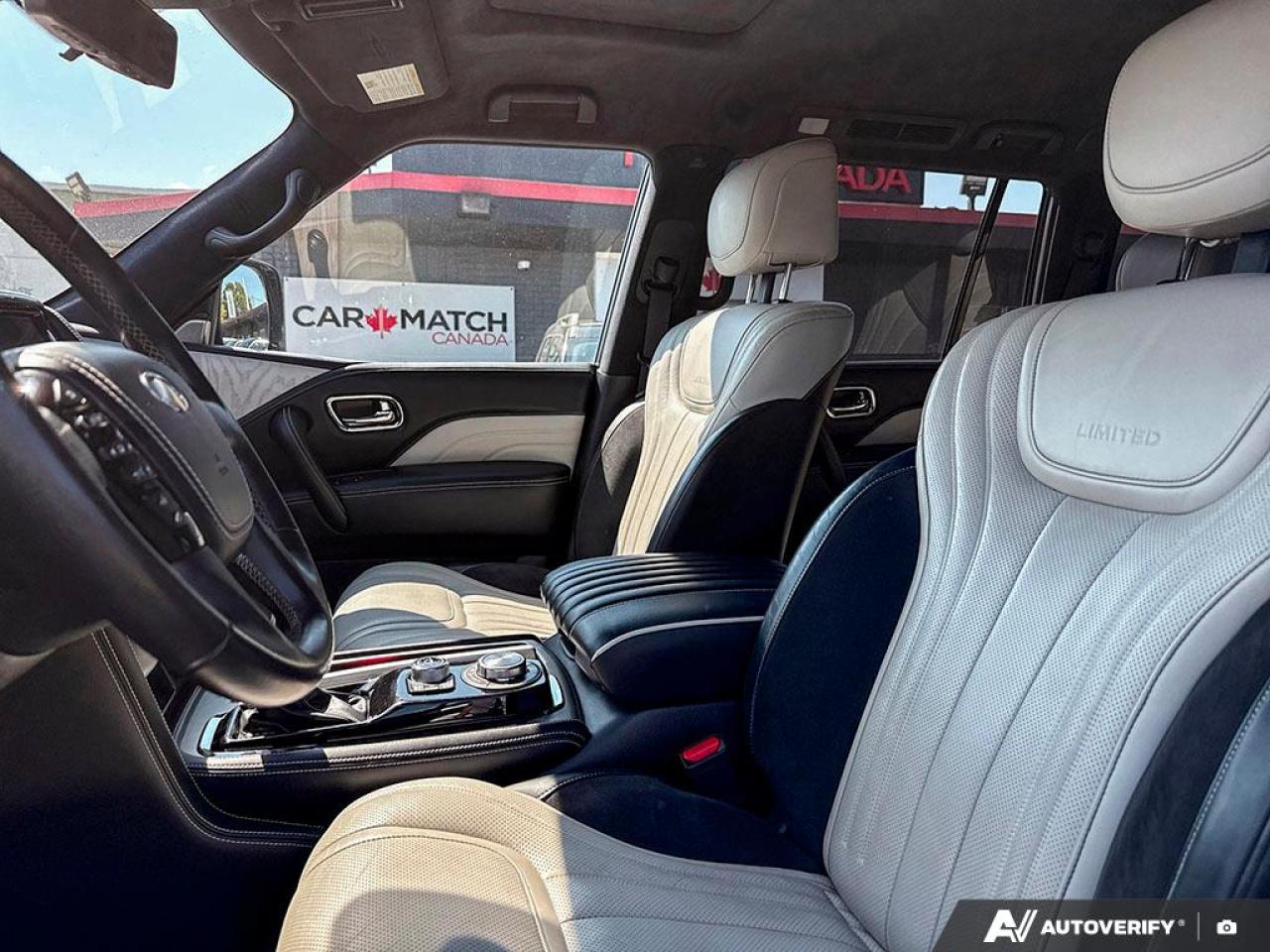 2020 Infiniti QX80 LUXE /NO ACCIDENTS / ROOF / LEATHER / NAV / 7 PASS - Photo #22