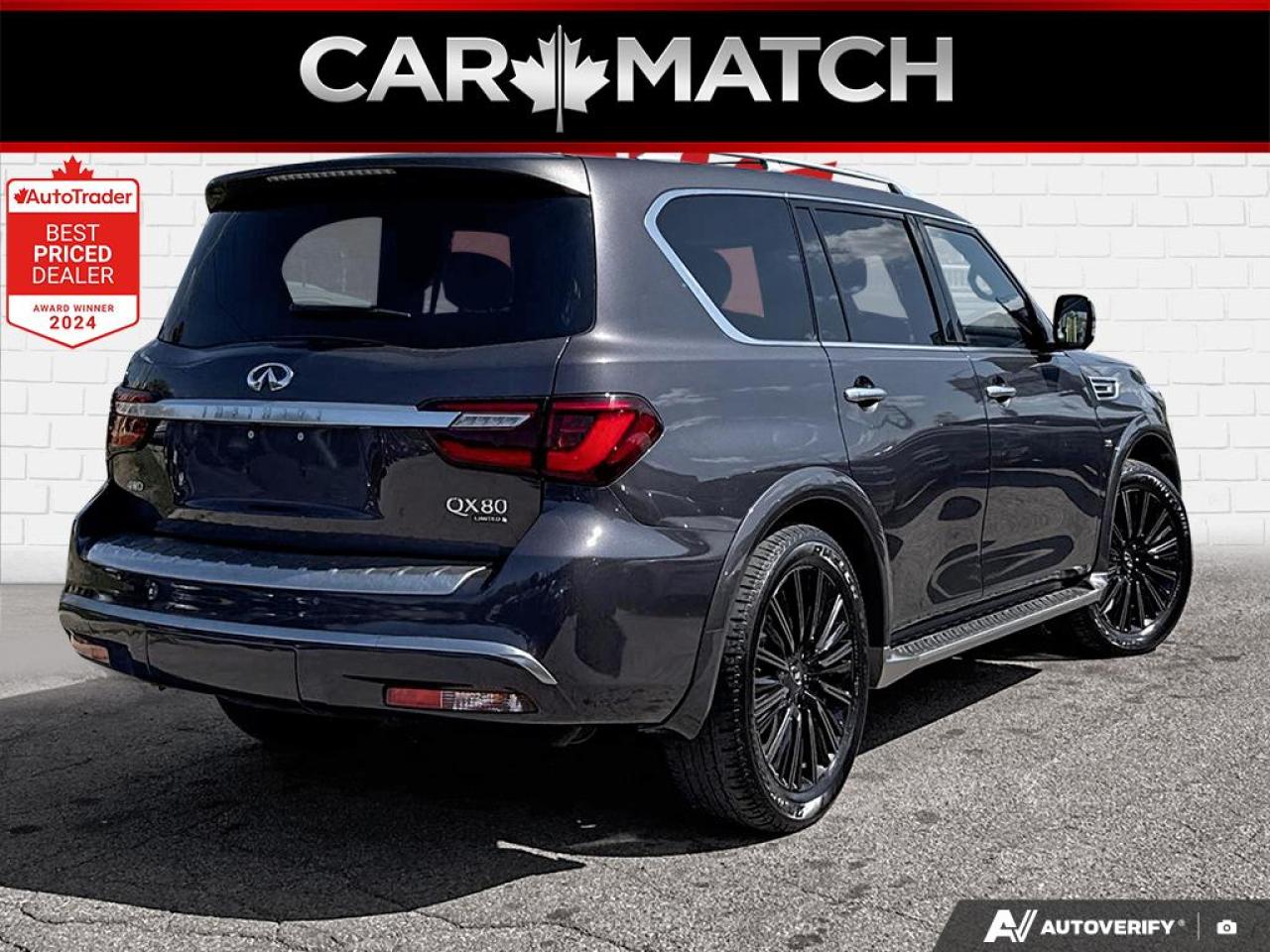 2020 Infiniti QX80 LUXE /NO ACCIDENTS / ROOF / LEATHER / NAV / 7 PASS - Photo #5